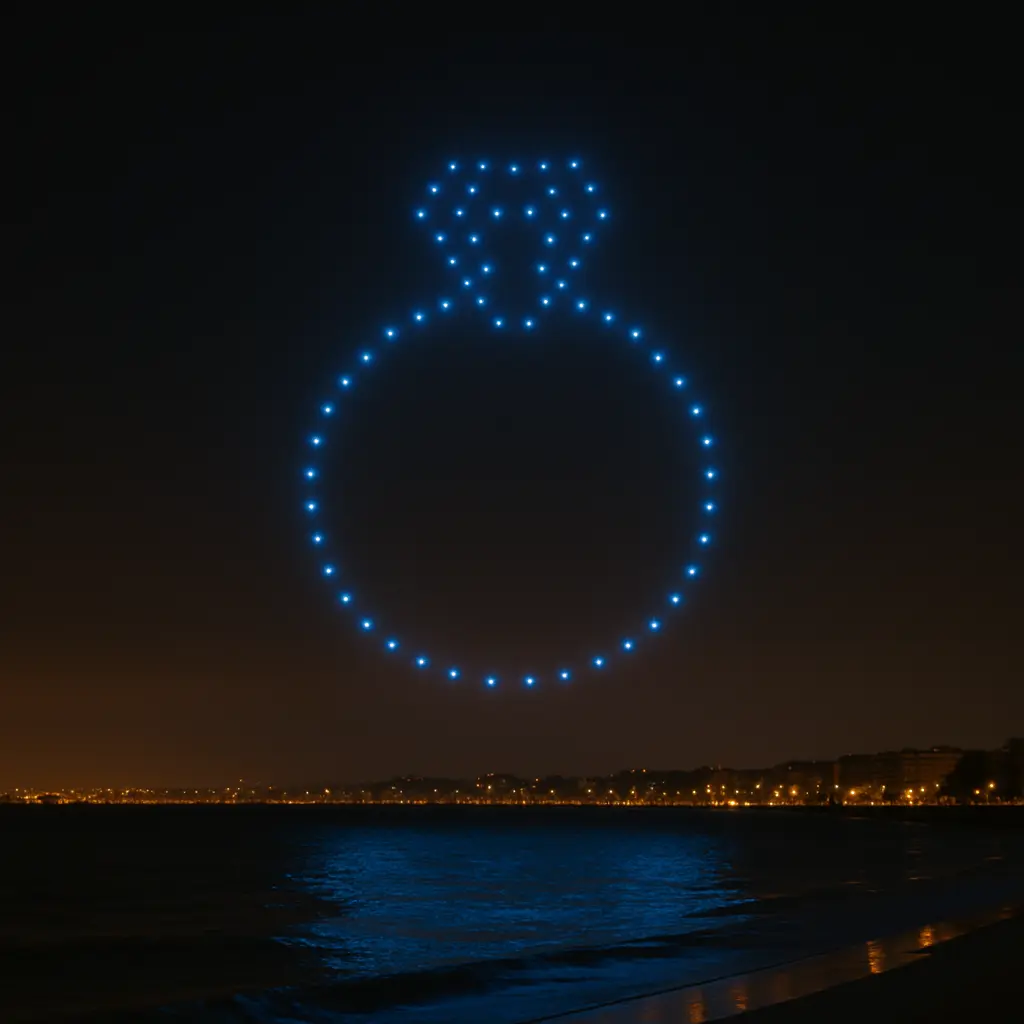 Espectáculo de drones 4