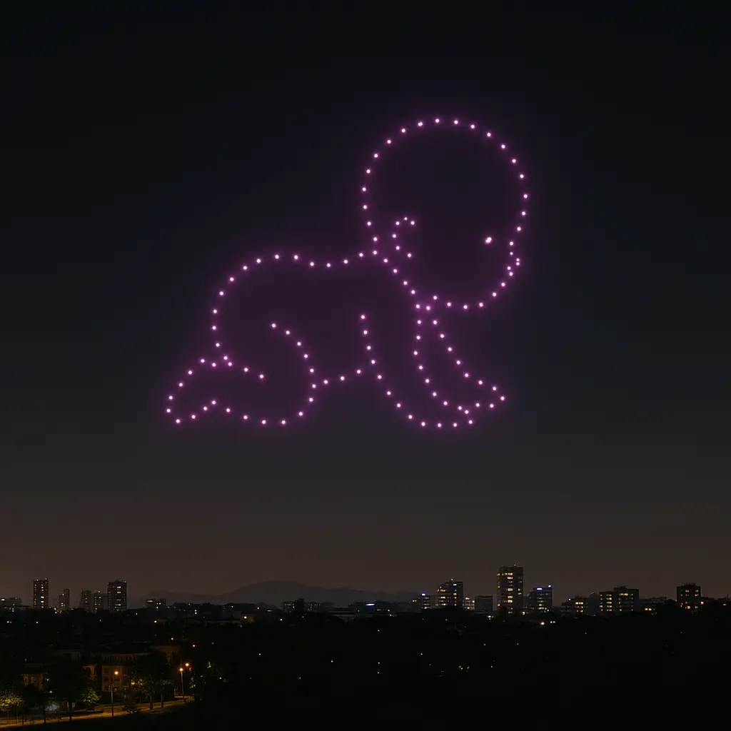 Espectáculo de drones 5